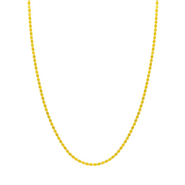 MJ Christensen 14K Yellow Gold Diamond Cut Valentino Chain (2.70mm, 20")
