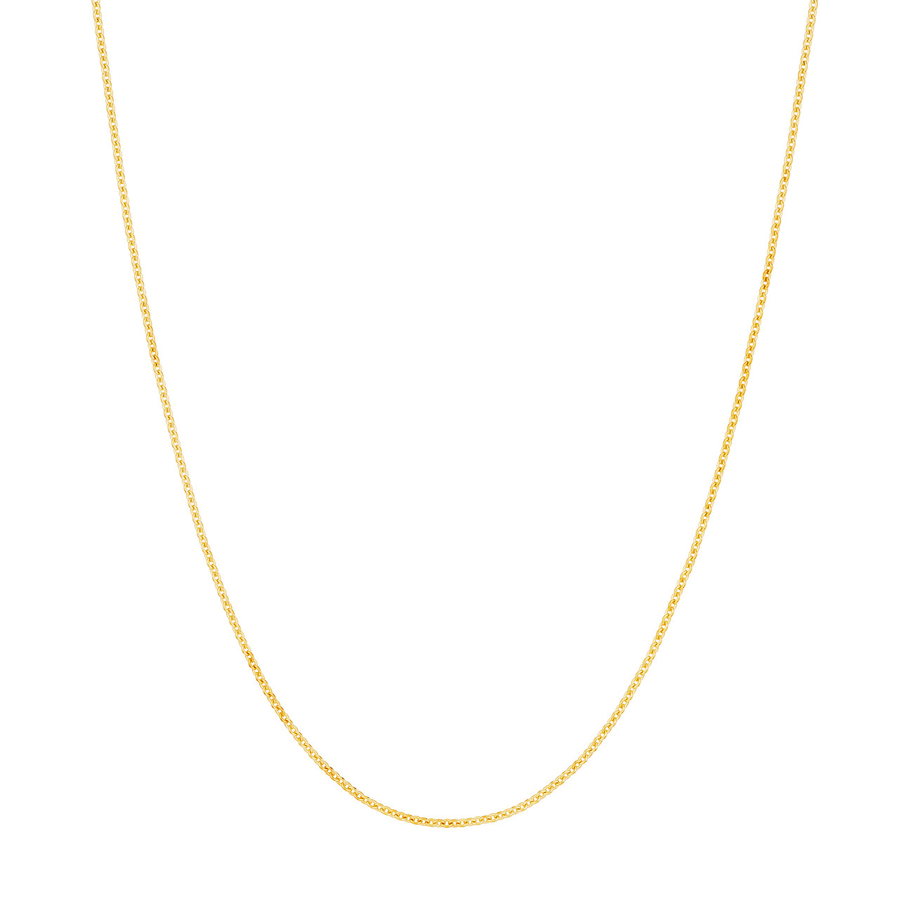 14KY 1.05MM TIGHT CABLE CHAIN 18"