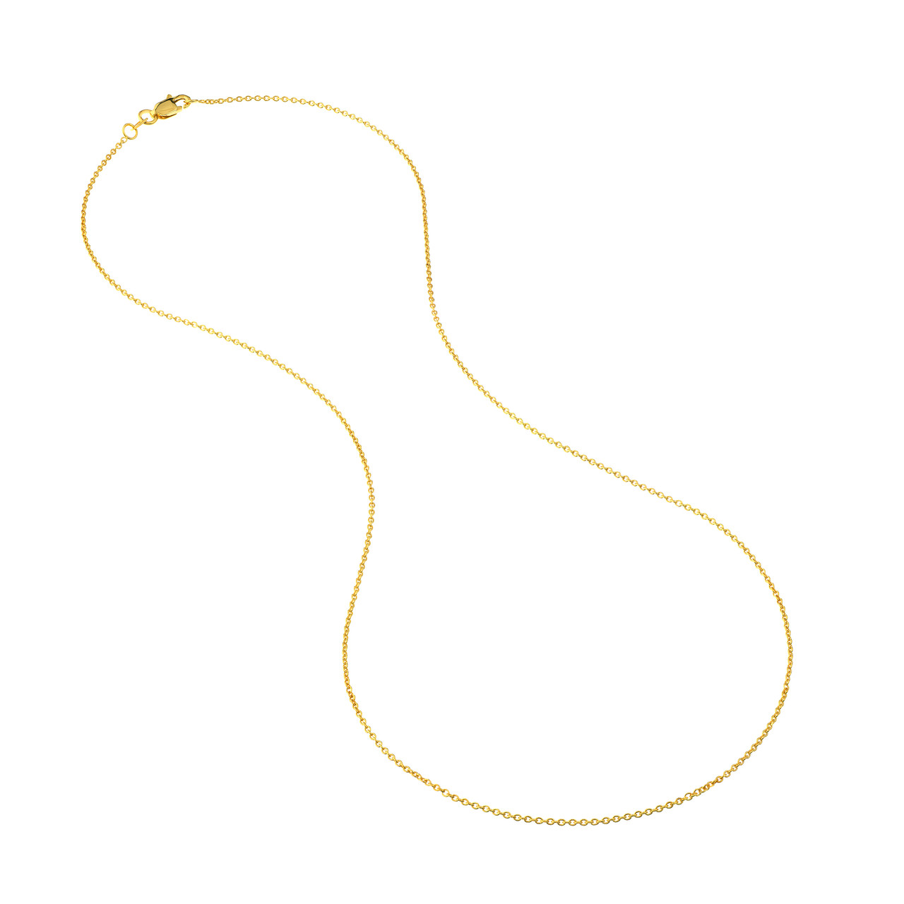 14KY 1.05MM TIGHT CABLE CHAIN 18"