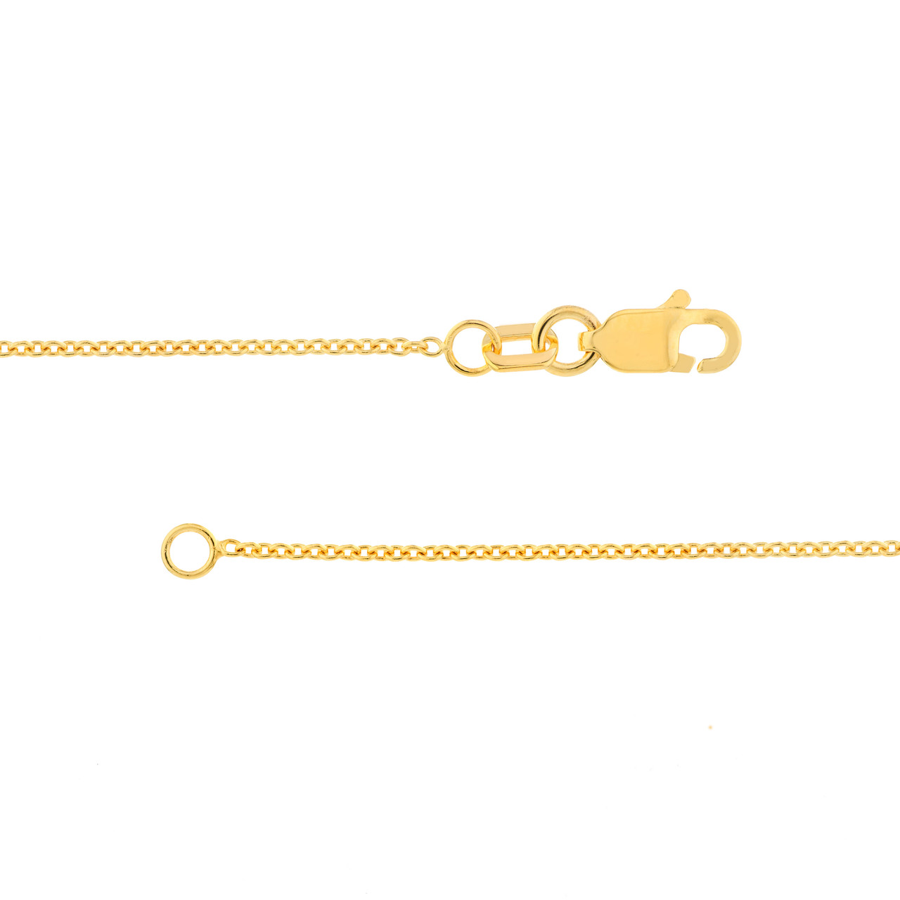 14KY 1.05MM TIGHT CABLE CHAIN 18"