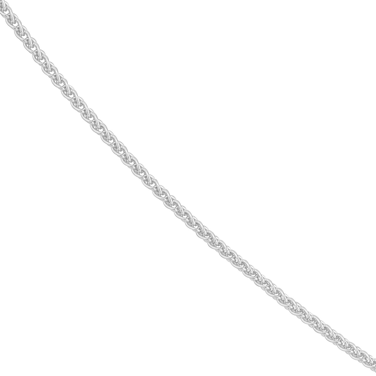 14KW 1.25MM ROUND WHEAT CHAIN 20"