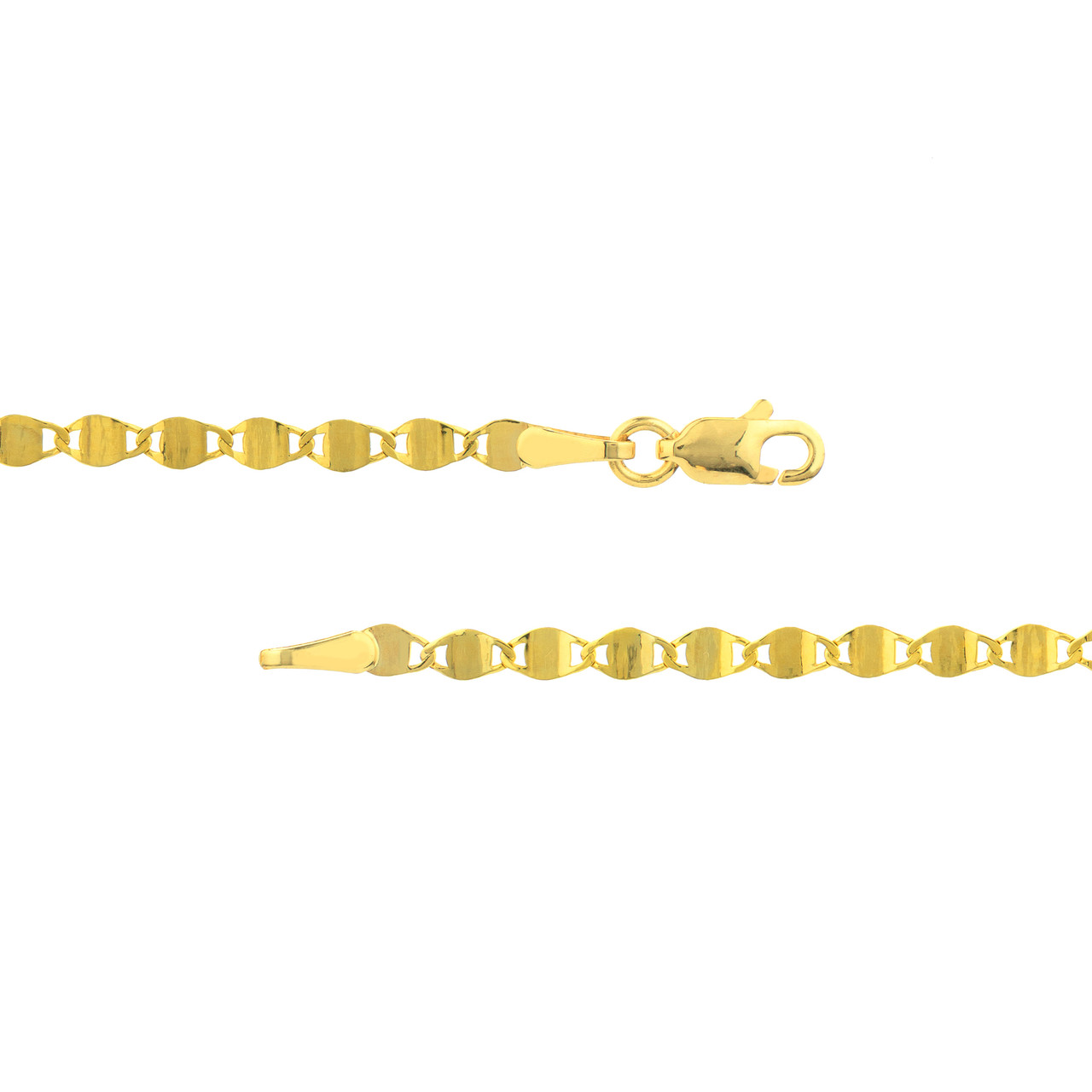 14KY 2.70MM D/C VALENTINO CHAIN 20"
