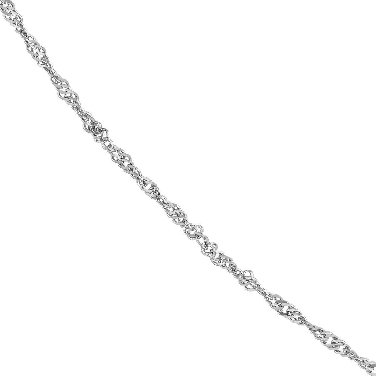 SS 1.70MM SINGAPORE CHAIN 18"
