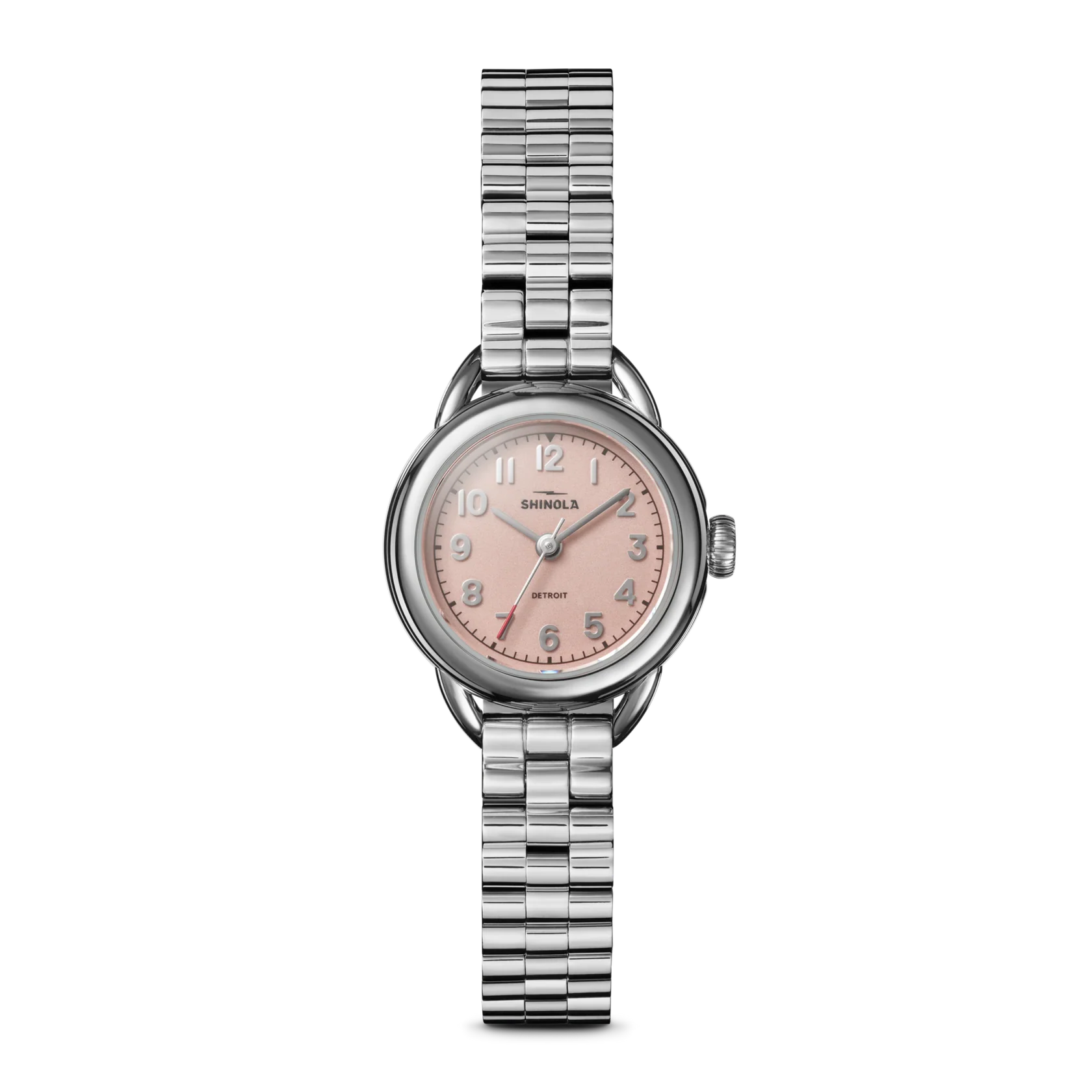 SHINOLA 25MM RUNABOUT PEACHY BLUSH DIAL