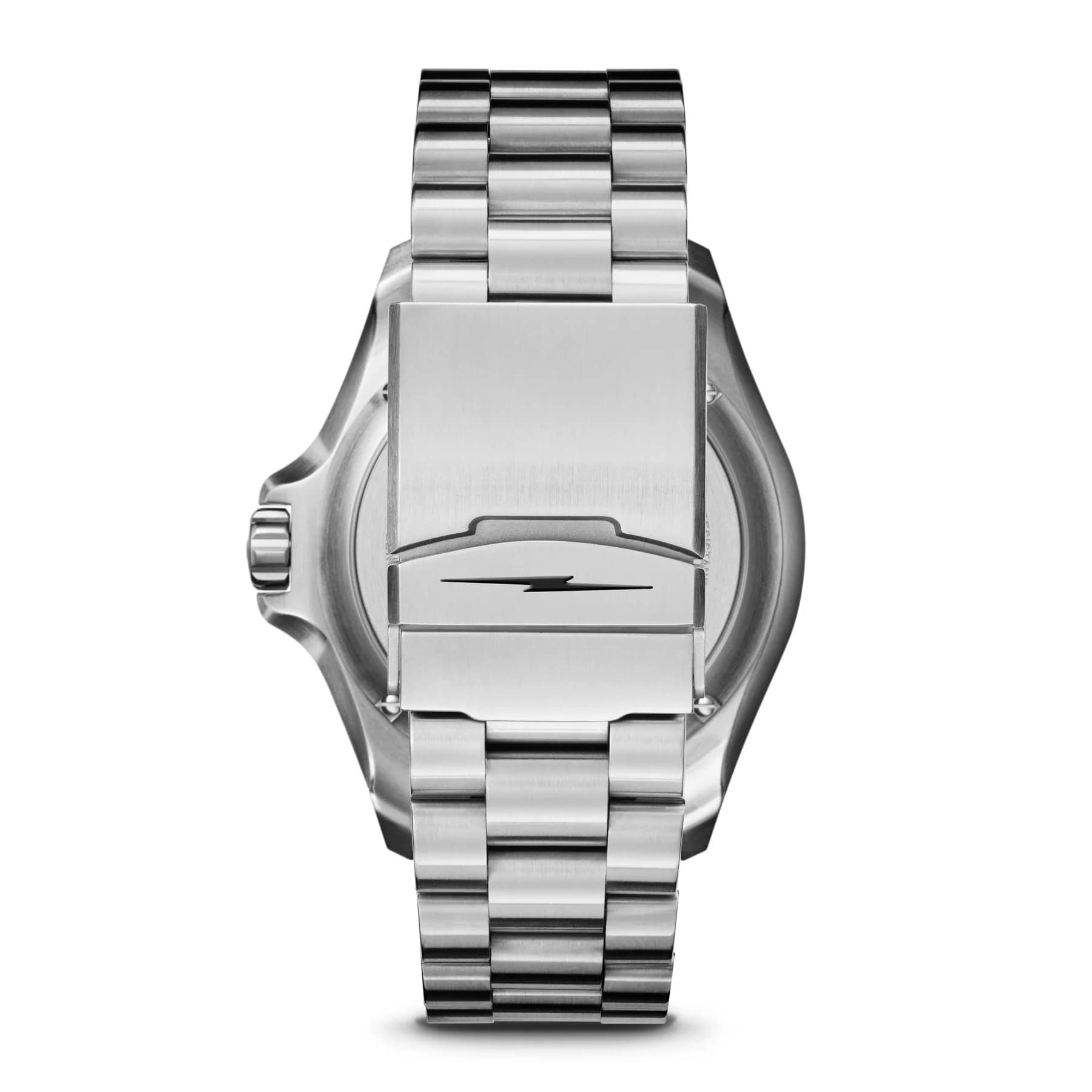 Shinola 43mm Monster Watch - Lava Lake Red Dial, Titanium Bracelet