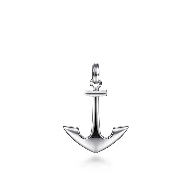 Gabriel & Co. Sterling Silver Medium Anchor Pendant