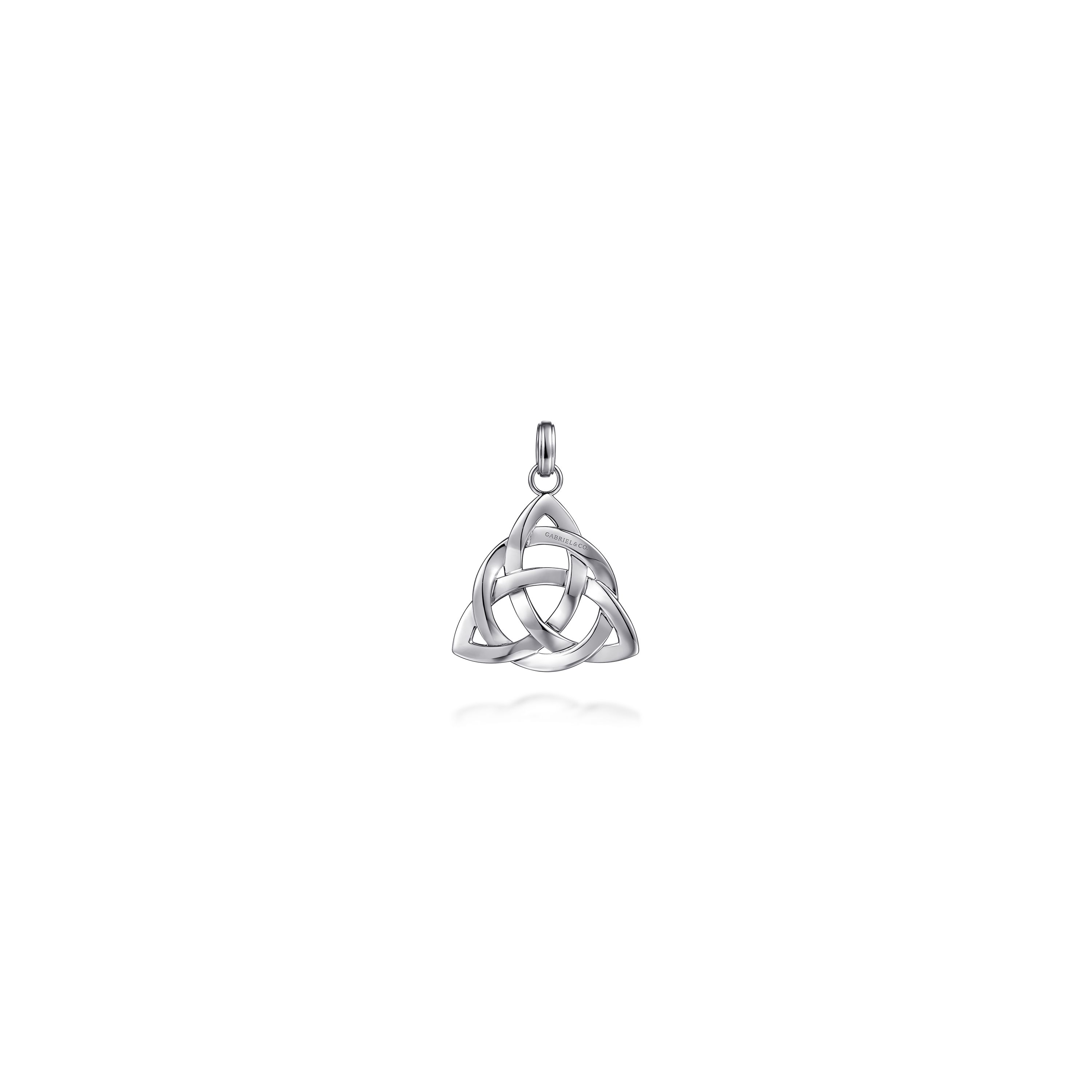 Gabriel & Co. Sterling Silver Medium Celtic Knot Pendant