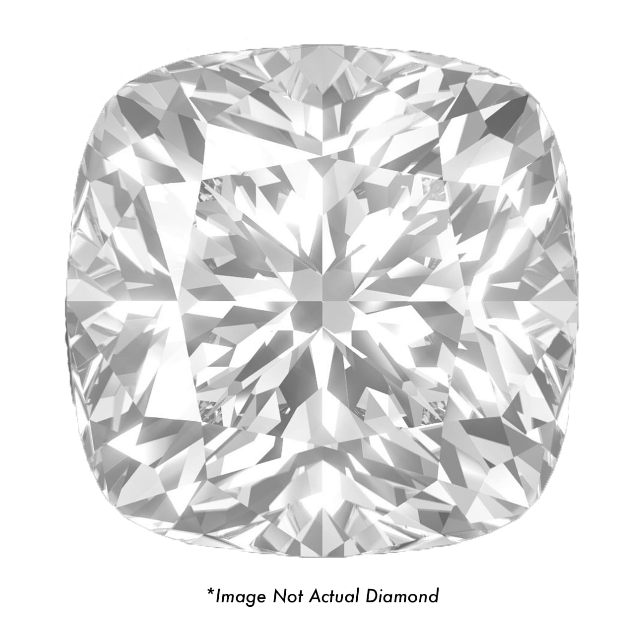 1.58 Carat Cushion Cut Diamond (Natural)