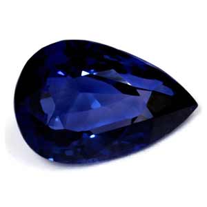 3.28 Carat Pear Cut Sapphire Loose Stone (GIA)