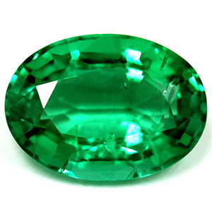 3.00 Carat Oval Cut Emerald Loose Stone (GIA)