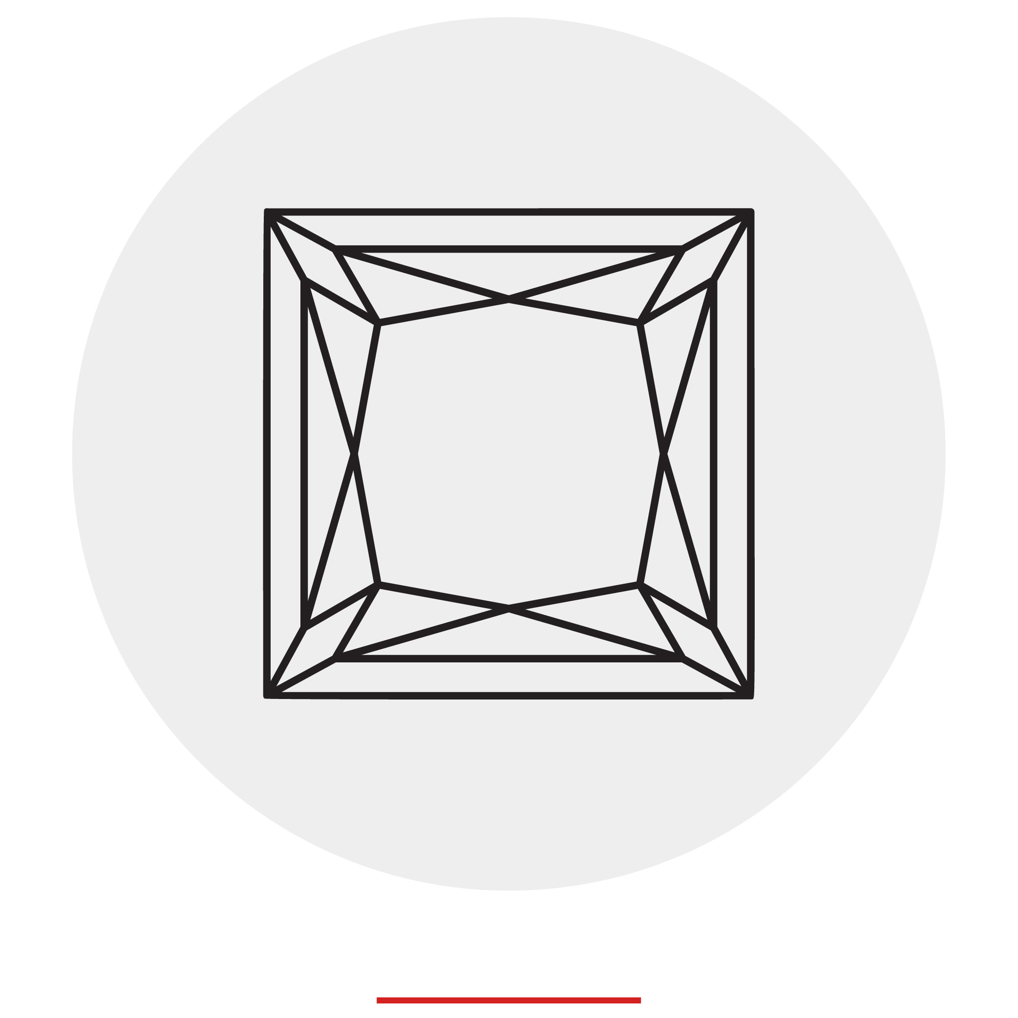 1.03 Carat Princess Cut Fancy Light Yellow Diamond (Natural)