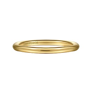 14KY PLAIN WEDDING BAND
