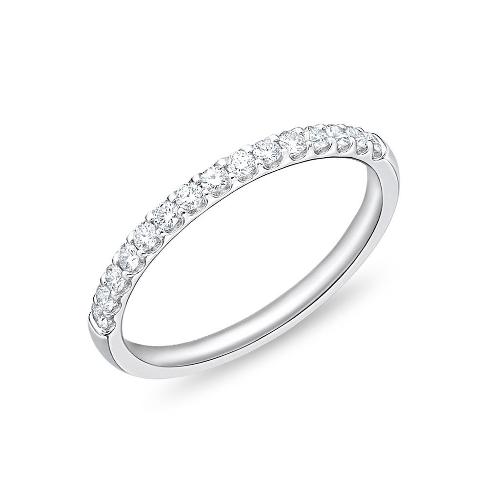 Platinum Diamond Half Anniversary Band (0.29ctw)