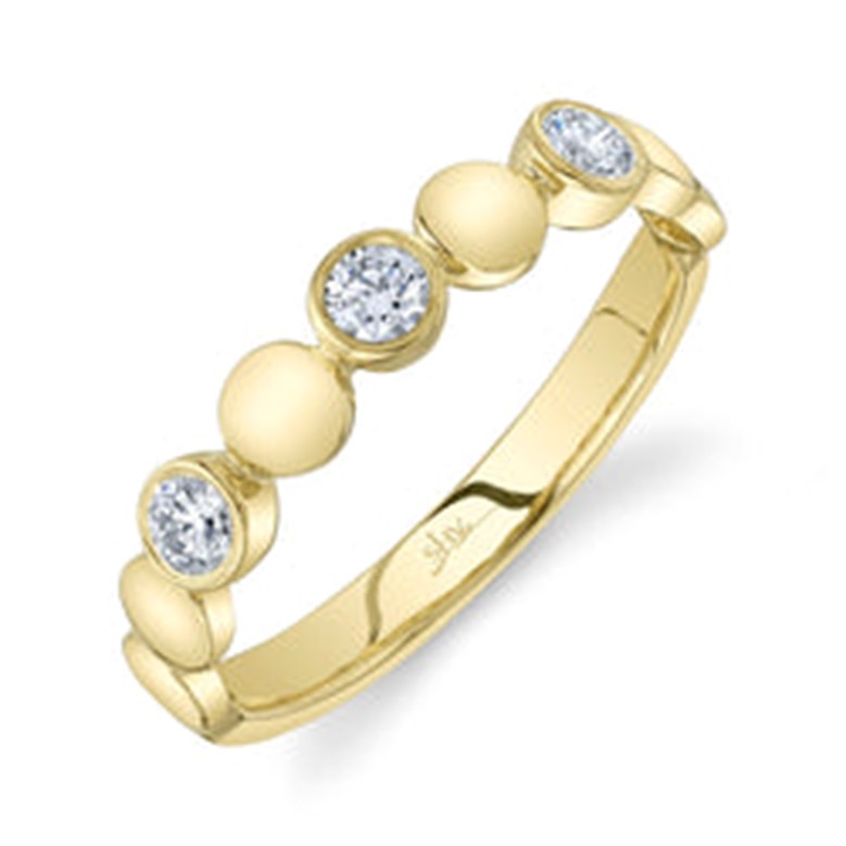 14KY .22CTW RBC DIA BEZEL ALTRN FASH RING