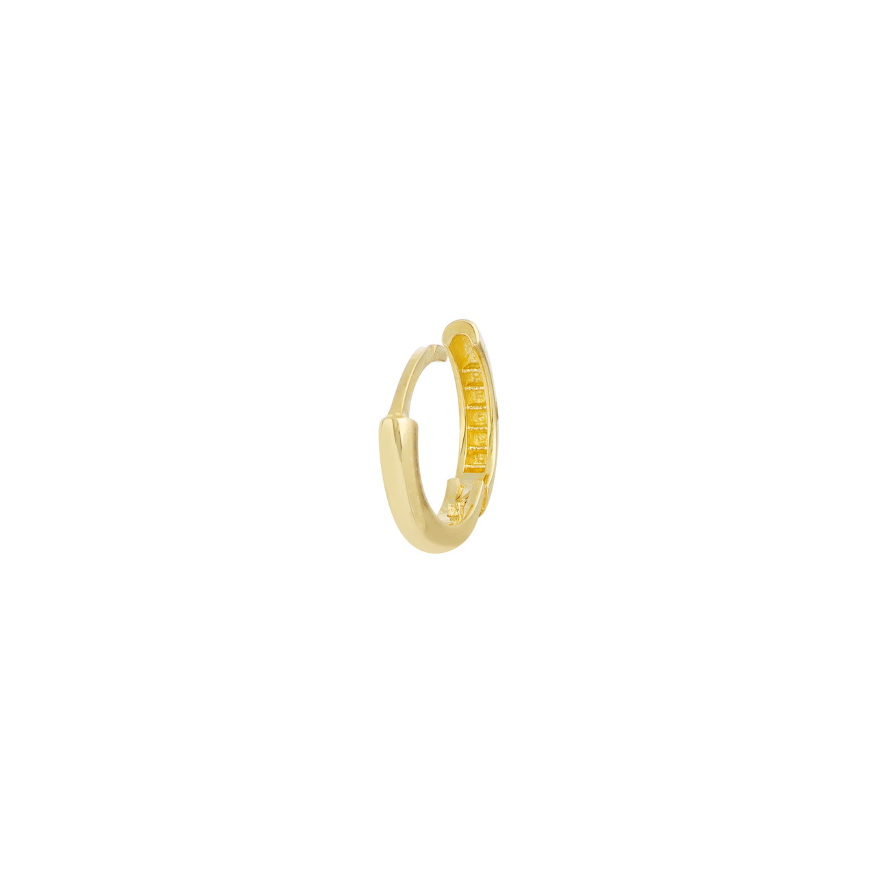 14KY 2.05X11.15MM SML HUGGIE EARR