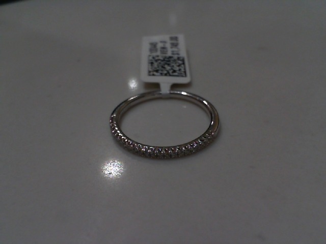 Platinum Diamond Half Way Anniversary Band (0.11ctw)