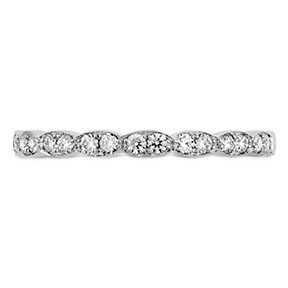 Hearts on Fire Lorelei 0.22ctw Diamond Anniversary Band in 18K White Gold