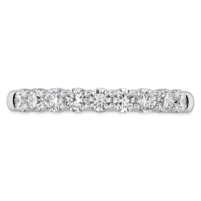 Hearts on Fire Signature 0.74ctw Diamond 9-Stone Band in 18K White Gold