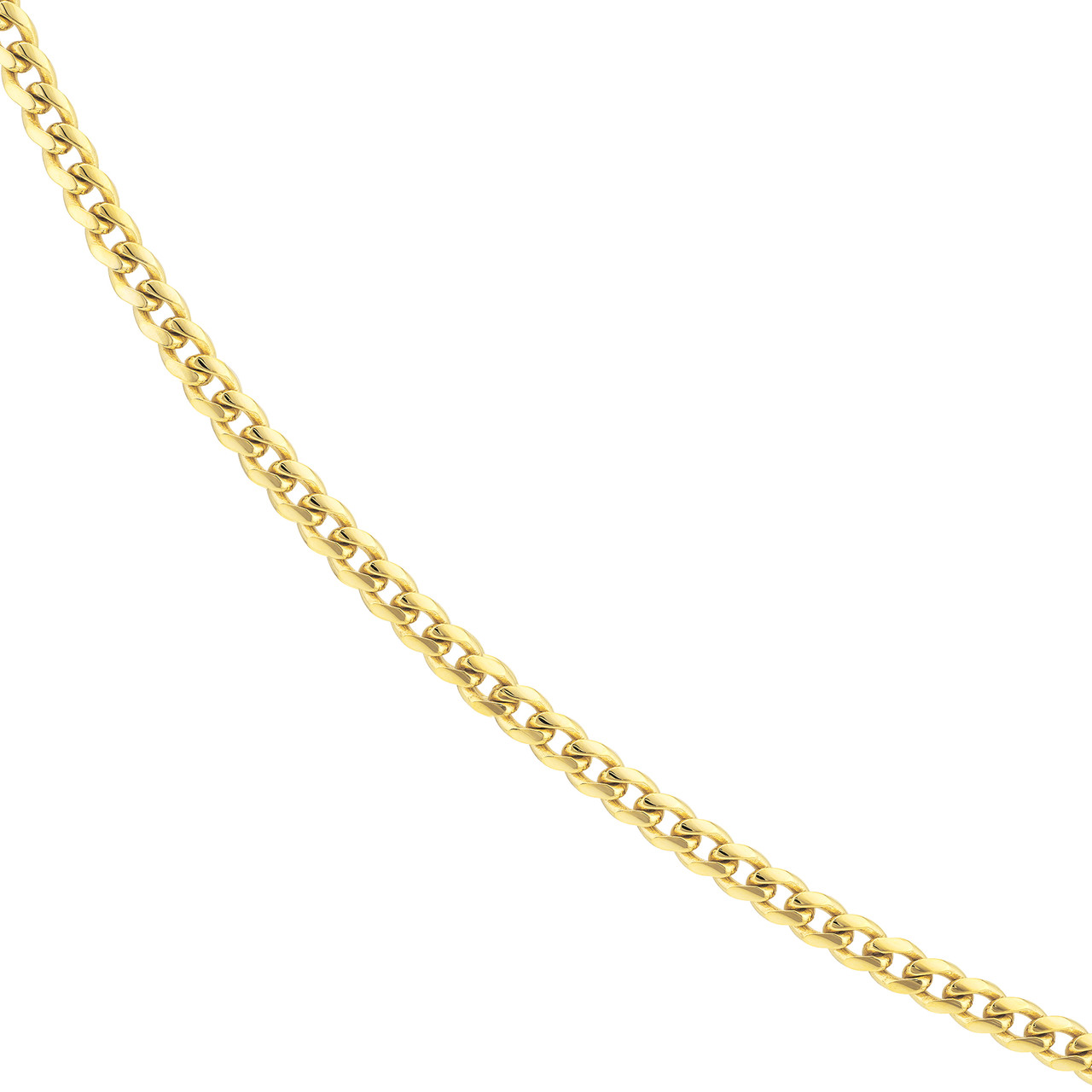 14K Yellow Gold Miami Cuban Chain Necklace (5mm, 20")