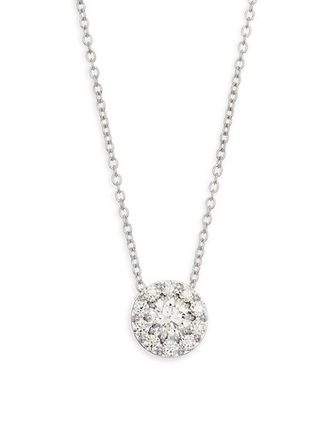 Hearts on Fire Fulfillment 0.28ctw Diamond Pendant Necklace in 18K White Gold (18")