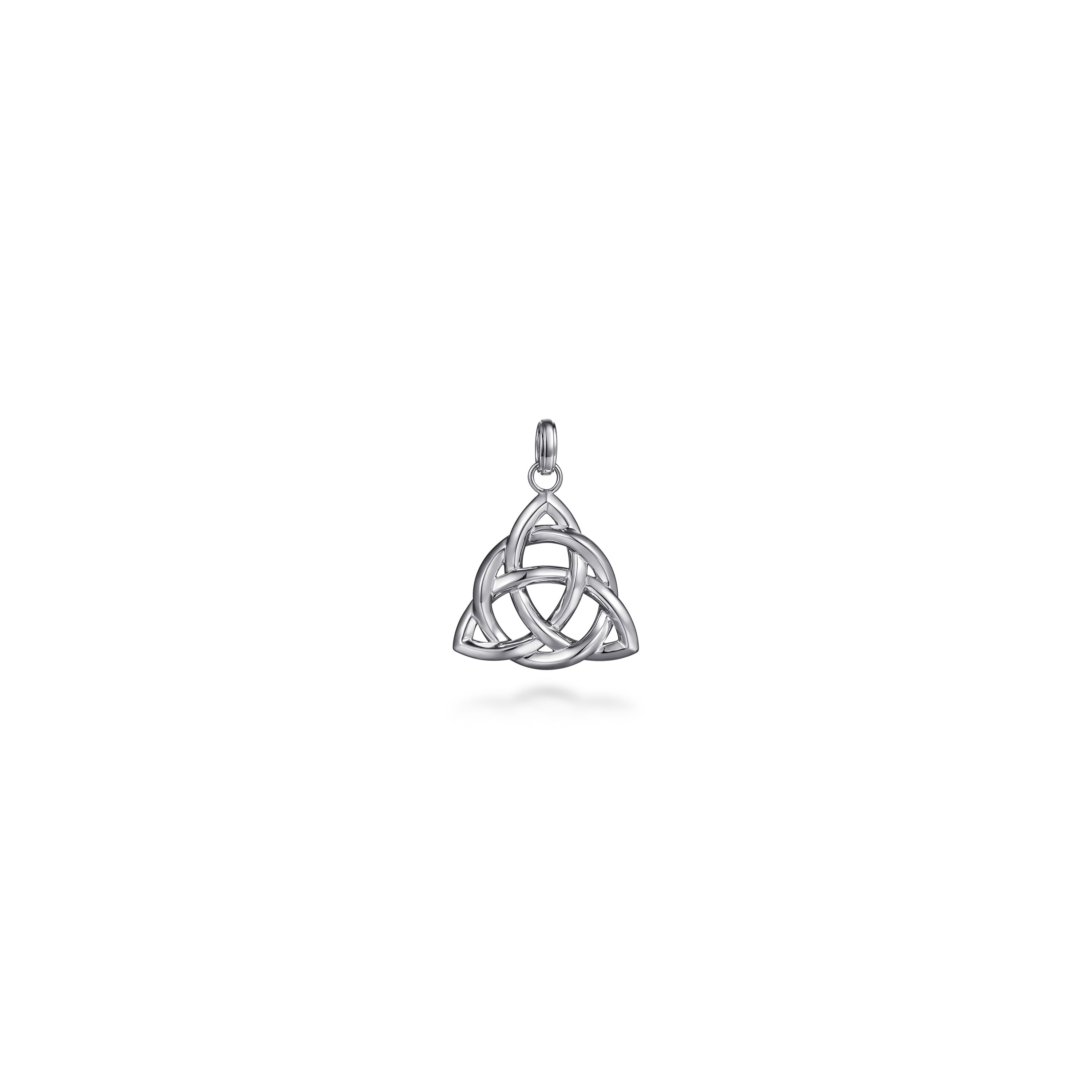 Gabriel & Co. Sterling Silver Medium Celtic Knot Pendant