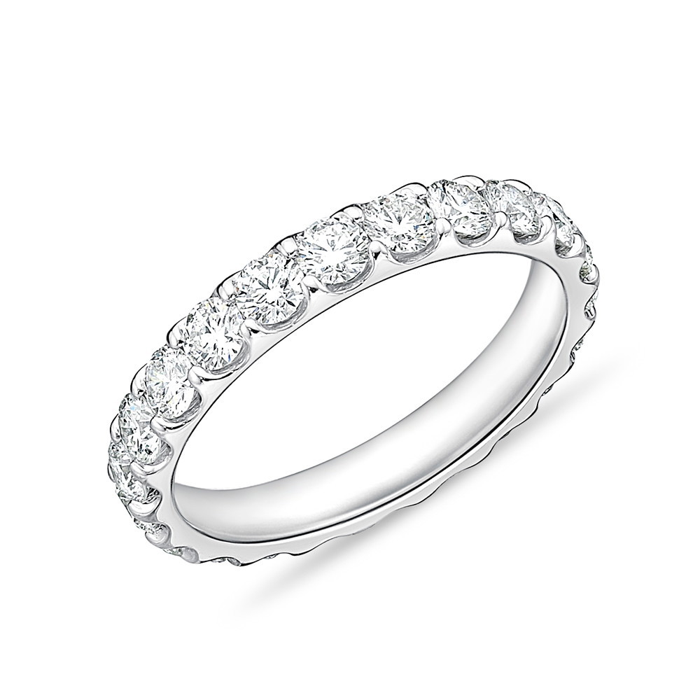 Platinum Diamond Odessa Eternity Anniversary Band (2.07ctw)