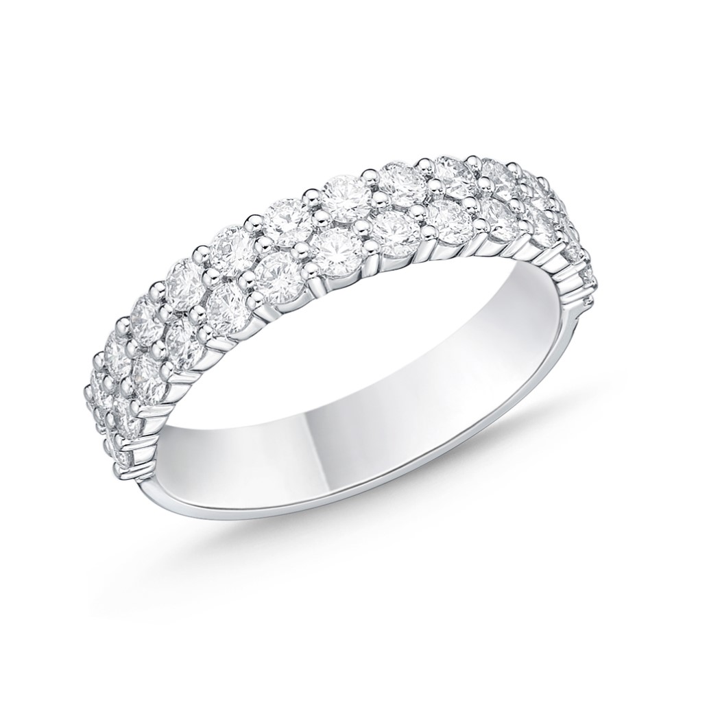 Platinum Diamond Paramount Fashion Ring - Size 6.5