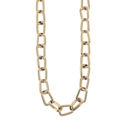 10KY POP TOP CUT OUT MENS CHAIN 24IN