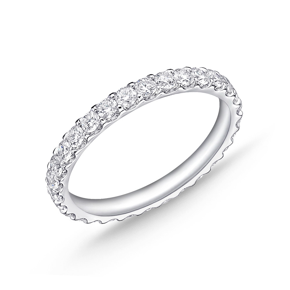 Platinum Diamond Odessa Eternity Anniversary Band (1.05ctw)