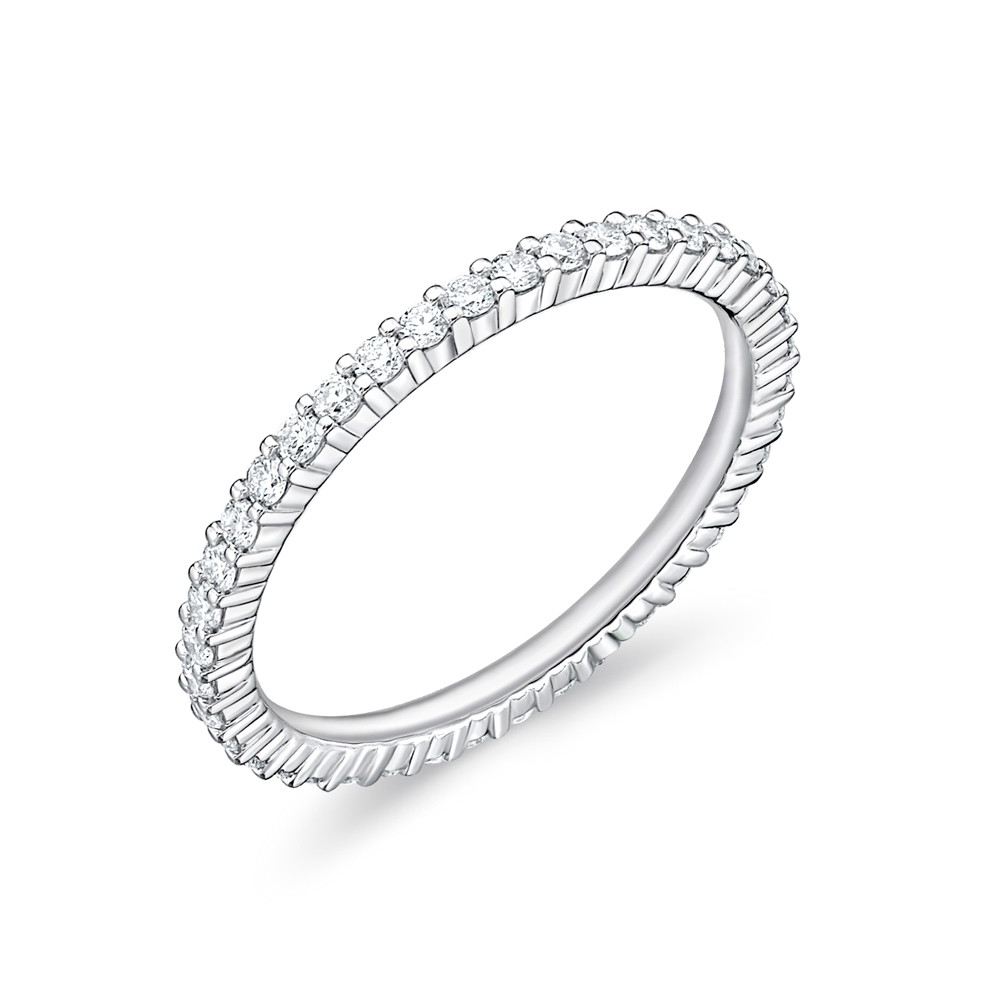 Platinum Diamond Eternity Anniversary Band (0.54ctw)
