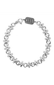 Stainless Steel "Diamond Shape" Link Bracelet (8.75")