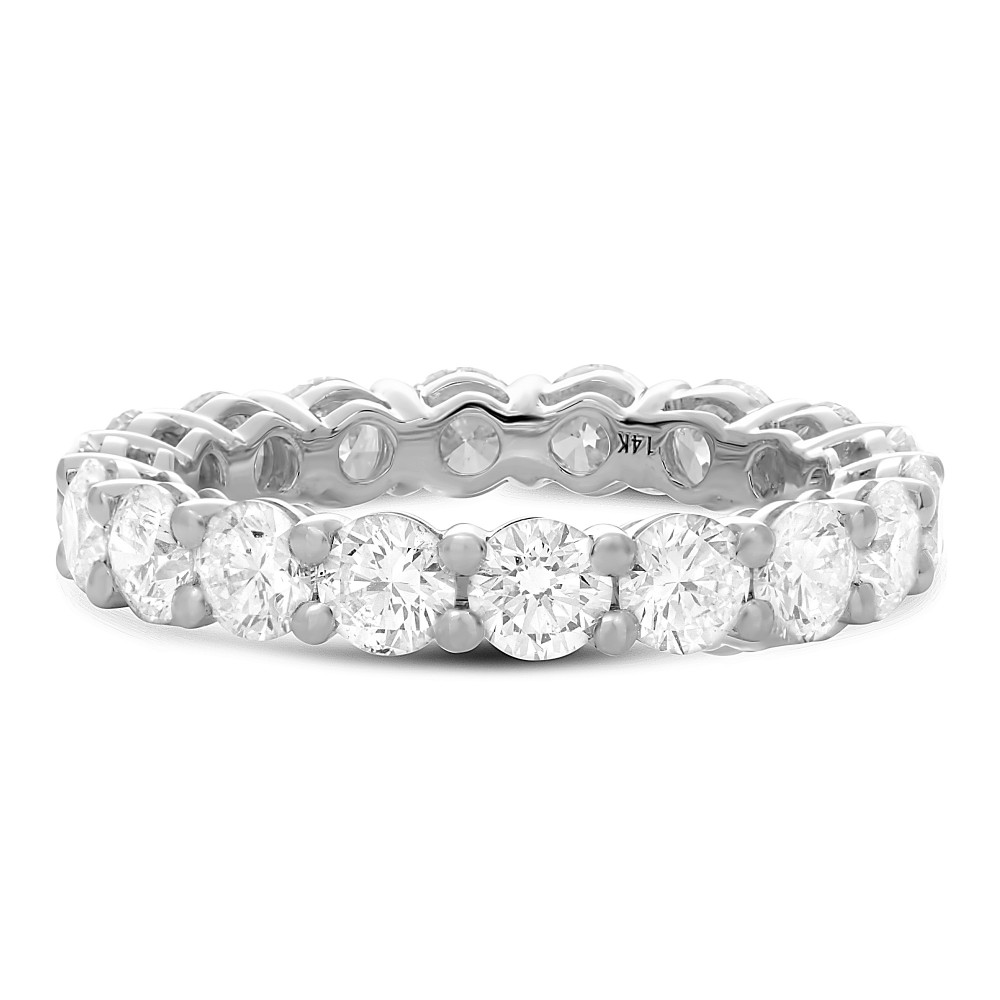 14KW 3.75CTW GH/SI1 DIA ETERNITY ANN BAND