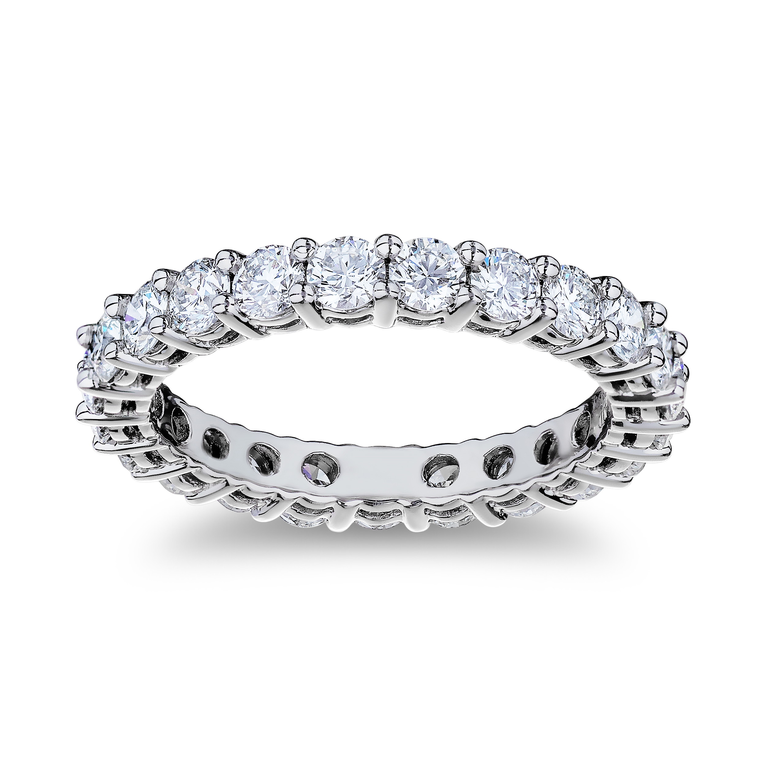 Platinum Diamond Eternity Anniversary Band (2.07ctw)