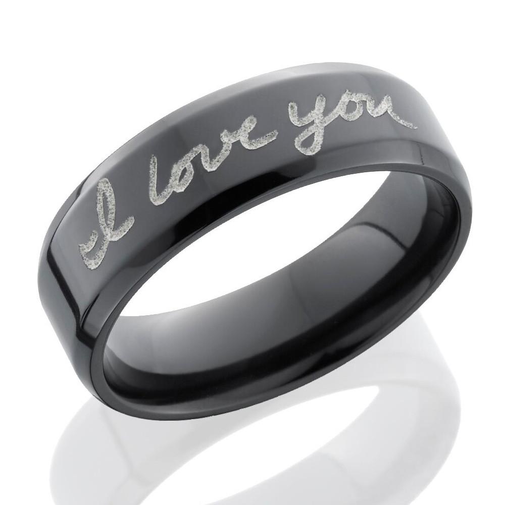 8mm "I Love You" Band